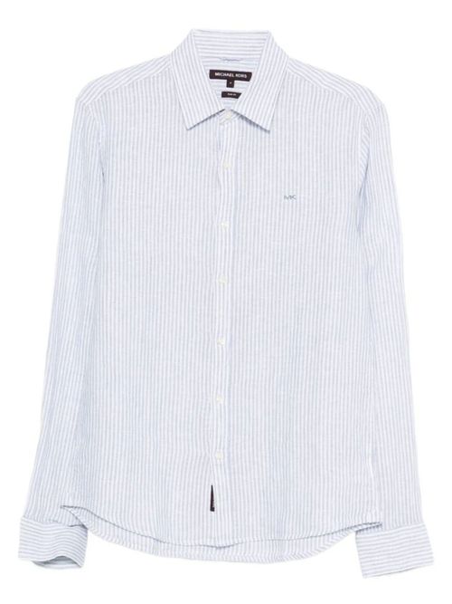 Linen Button-Up Shirt for Men