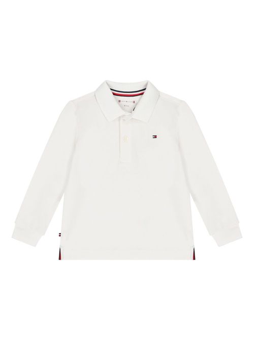 Younger Boys polo shirt - White