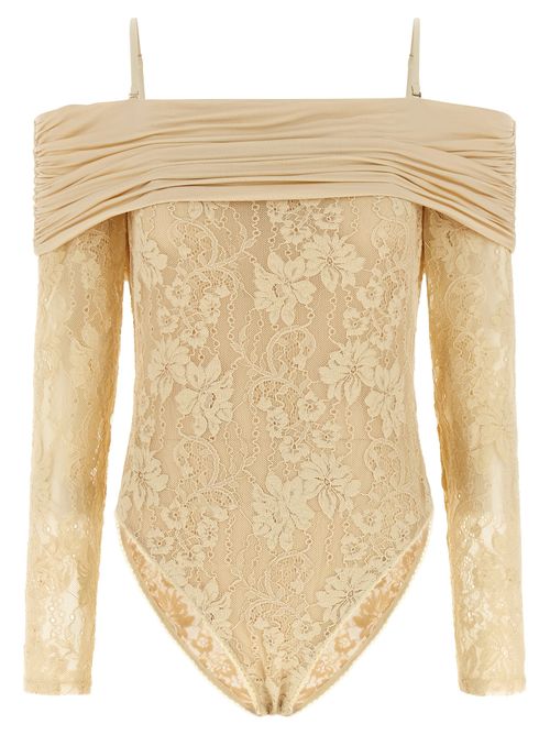 Rebellion Bodysuit — Beige