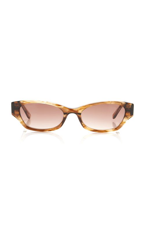 Exclusive Suki Square-Frame Acetate Sunglasses