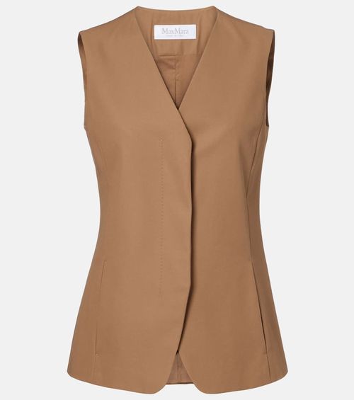 Cotton twill vest
