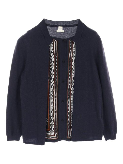 Hermès Pre-Owned 2010s Les Cles cardigan - Blue