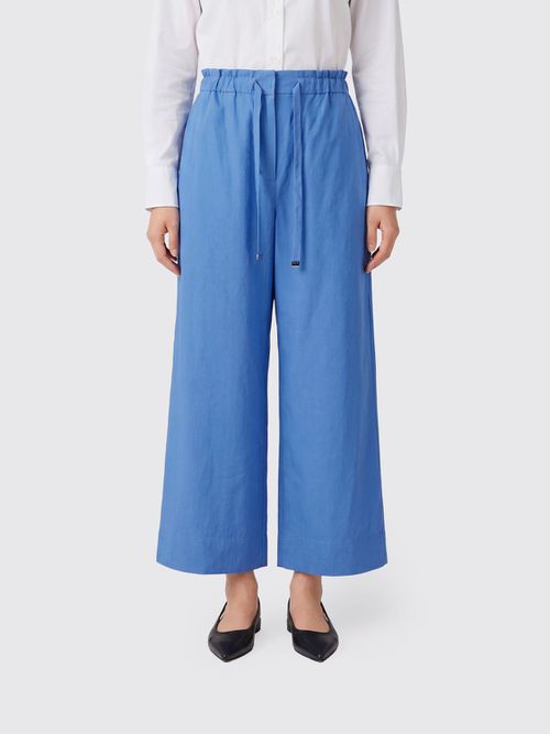 Pants Woman color Blue
