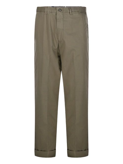 Santaniello straight-leg trousers - Green