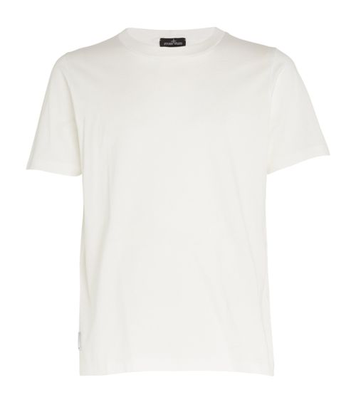 스톤아일랜드 Cotton Back Logo T-shirt