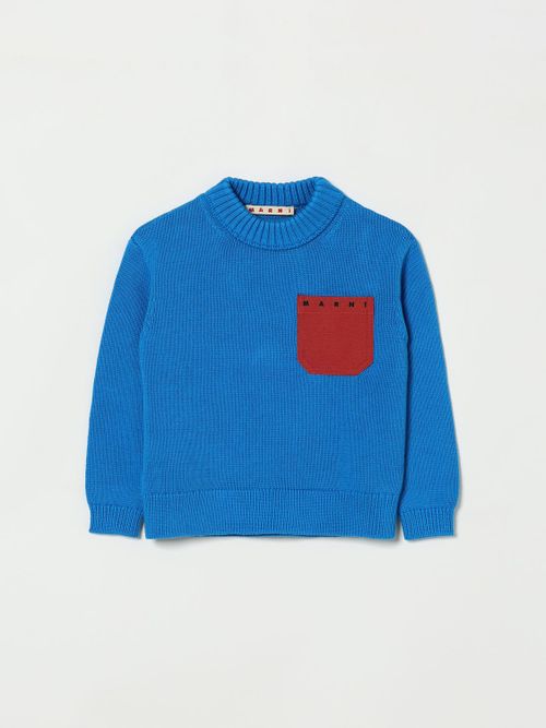 Sweater Kids color Gnawed Blue