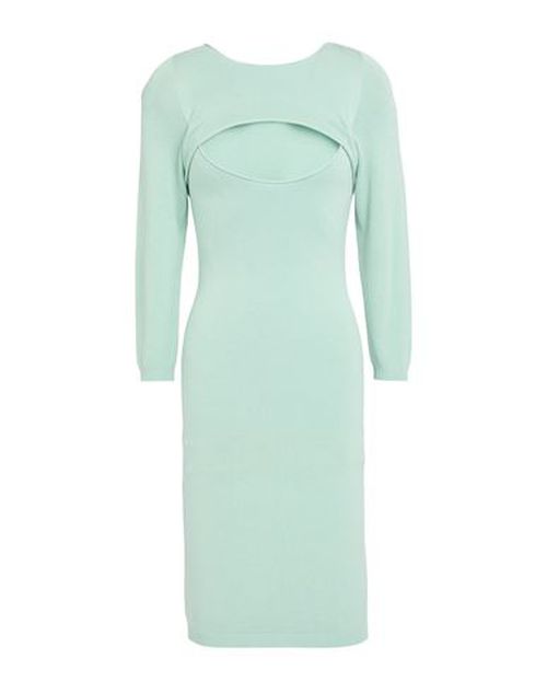 Woman Mini dress Light green Size ONESIZE Viscose, PBT