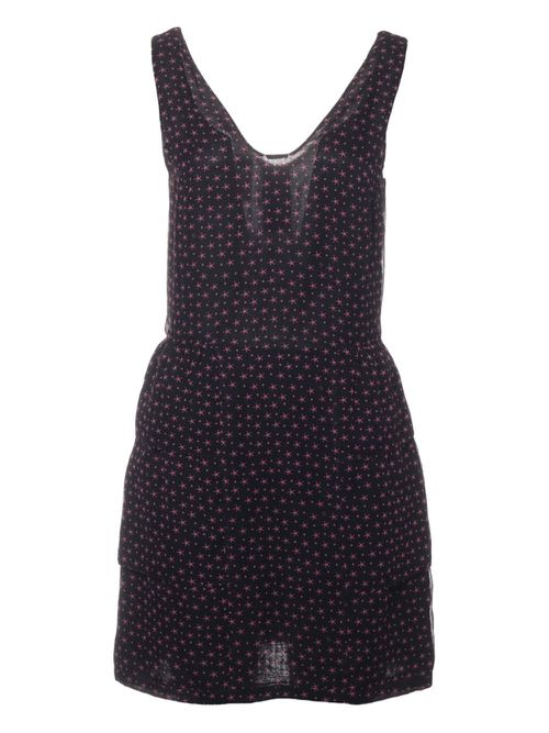 CHANEL Pre-Owned 2012 sleeveless silk dress - Black