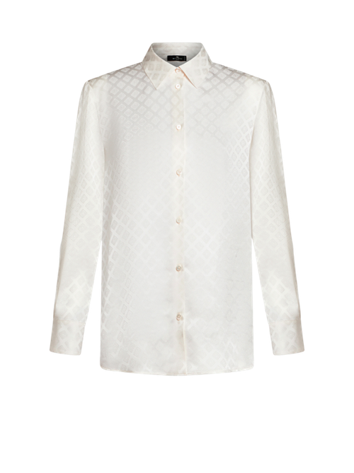 Silk Jacquard Shirt