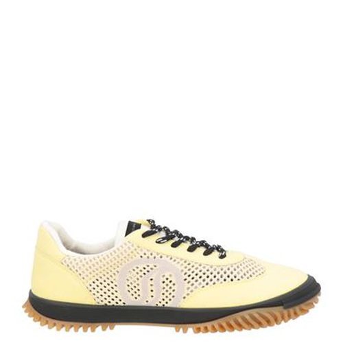 Stella Mccartney Woman Sneakers Pastel yellow Size 8 Textile fibers