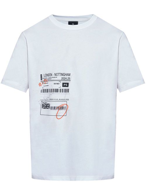 Graphic-print T-shirt - White