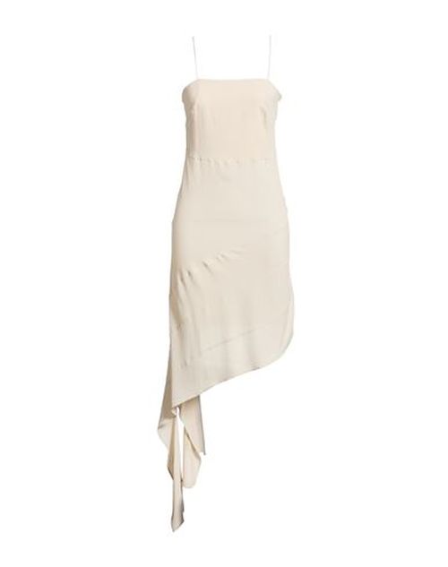 Woman Mini dress Ivory Size 6 Acetate, Silk