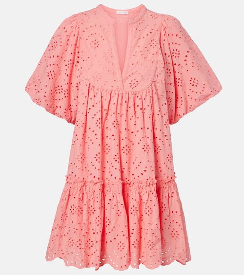Cruz broderie anglaise cotton minidress