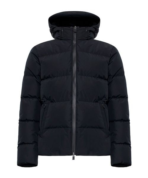 Laminar puffer jacket