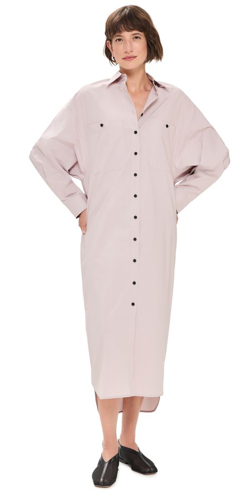 A. EMERY Judd Shirt Dress Thistle