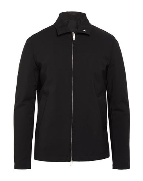 Man Jacket Black Size 38 Polyacrylic, Elastane