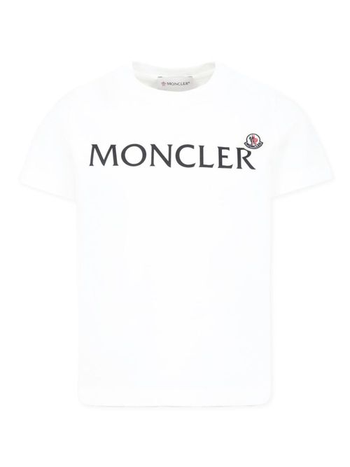 Boys White Logo T-Shirt