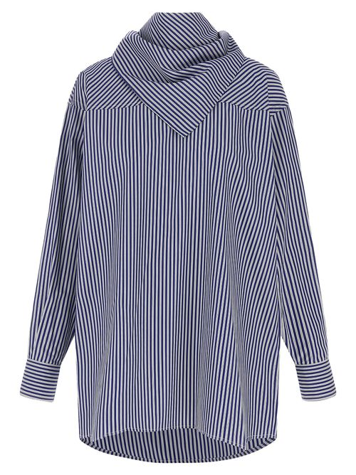 Bandana Blouse Shirt And Blouse Light Blue