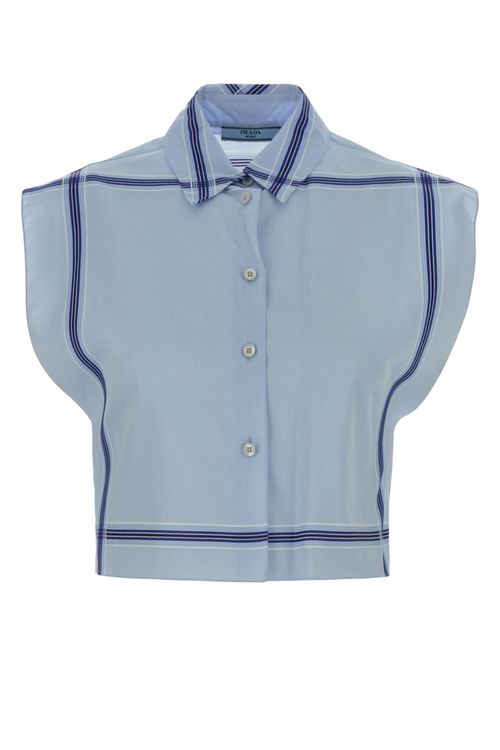 Blue Regular Stripes Shirt