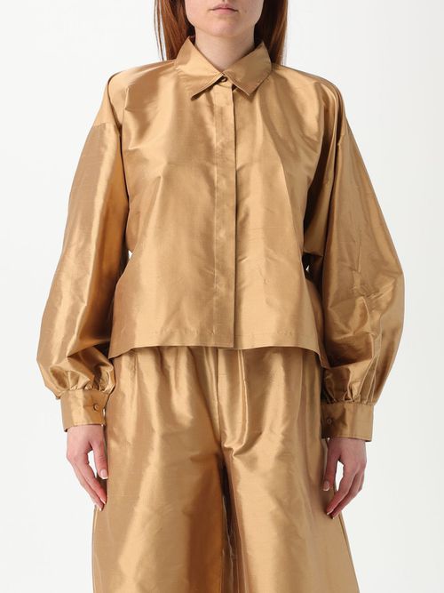 Shirt MAX MARA Woman color Brown