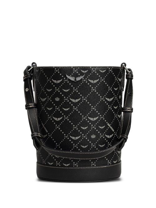 Zadig&Voltaire logo-print bucket hat - Black