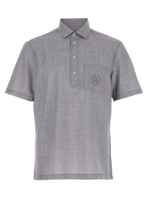 Logo Embroidery Polo Shirt