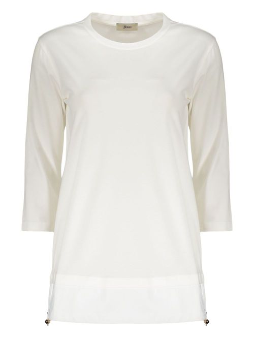 Herno panelled T-shirt - White
