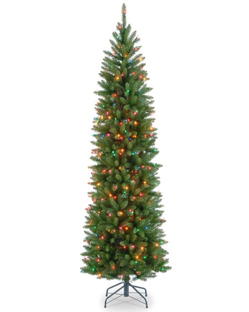 7Ft Kingswood Fir Hinged Tree With Lights
