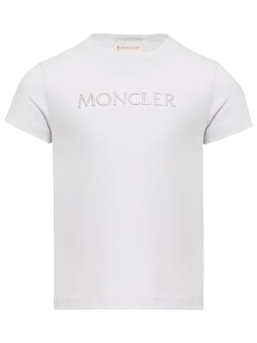 Girls Silver Logo T-Shirt