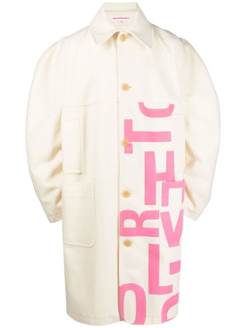 OTHERWORDLY single-breasted coat - Neutrals