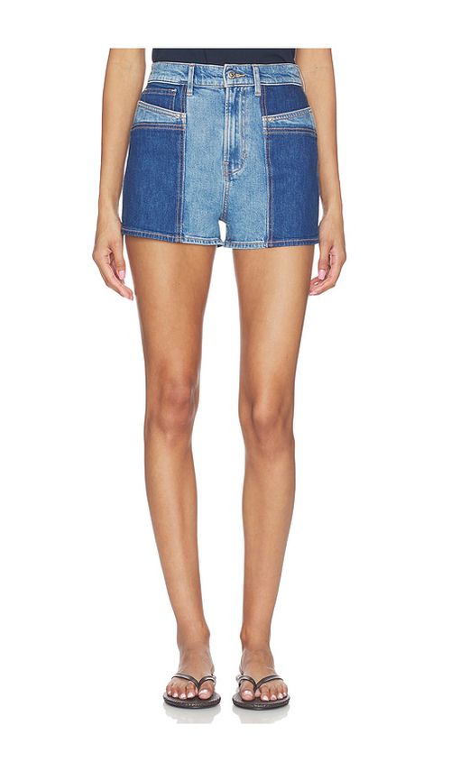 Veronica Beard Elijah Colorblocked Short in Blue. - 24 also , 26, 27, 28, 29, 30