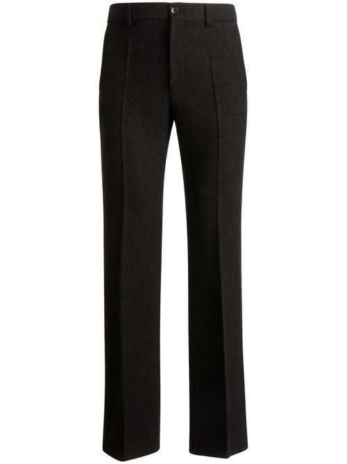 Wool trousers - Black