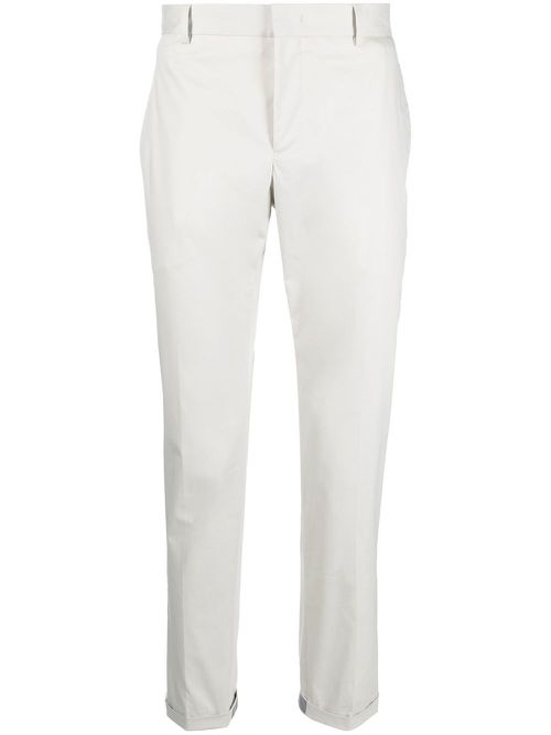 Turned-up hem trousers - Neutrals