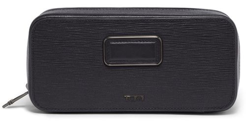 Nassau Travel Watch Case in Black Embossed