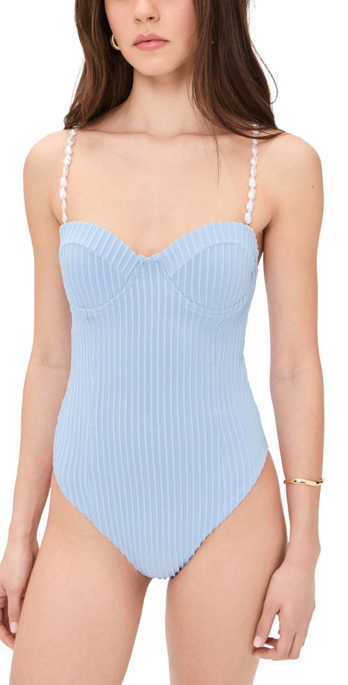 Mare One-Piece Swimsuit Shell Sky
