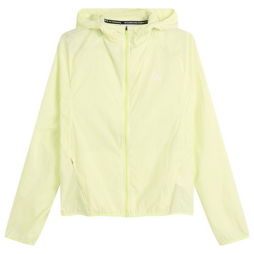 Women's ACG Trail Repel Jacket in Lt Lemon Twist/Peat Moss/Summit White