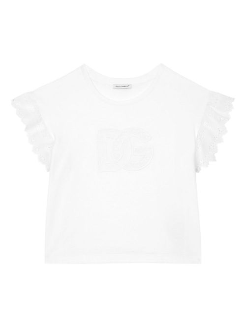 Broderie anglaise t-shirt - White