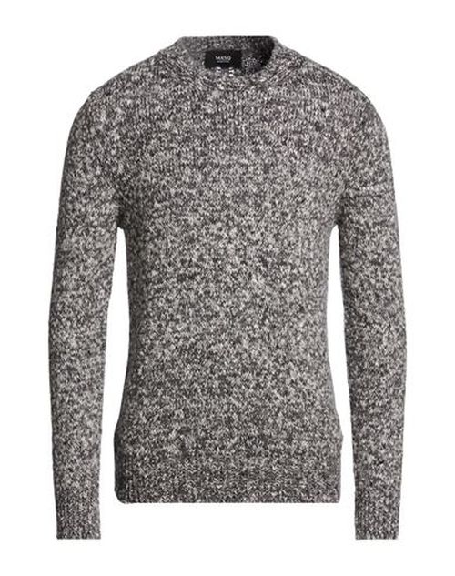 Man Sweater Grey Size 36 Alpaca wool, Polyamide, Cotton, Polyester