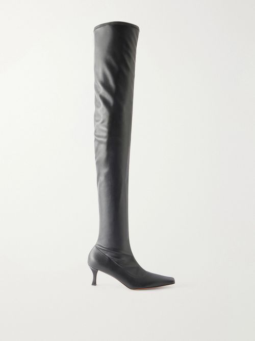 Trap 60 Stretch Over-the-knee Boots - Black