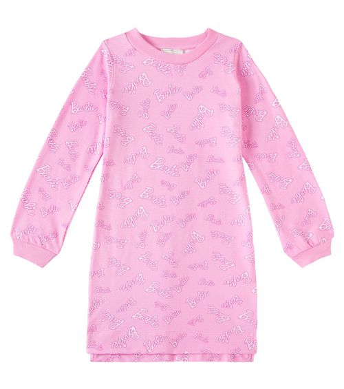 Barbie printed cotton-blend jersey dress