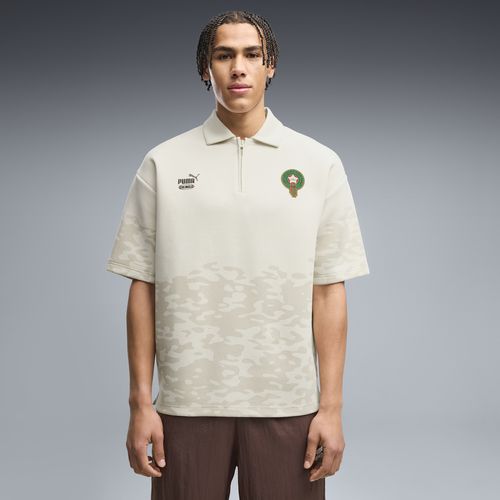 PUMA x MOROCCO x SALEHE BEMBURY Men's KING Polo Shirt in White