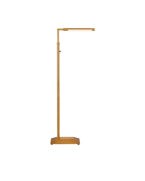 Antique Brass Floor Lamp from the Autrand Collection