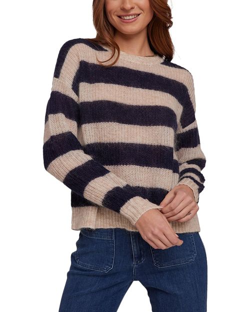 Mohair & Wool-Blend Relaxed Sweater