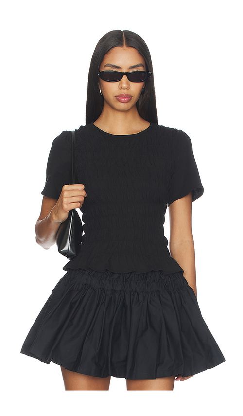 Sanctuary Better Together Smocked Top in White. XS. Also in S, M