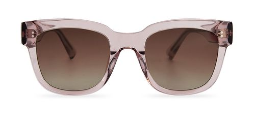 Messy Weekend LIV Rose Brown Women's Sunglasses Pink Size 51