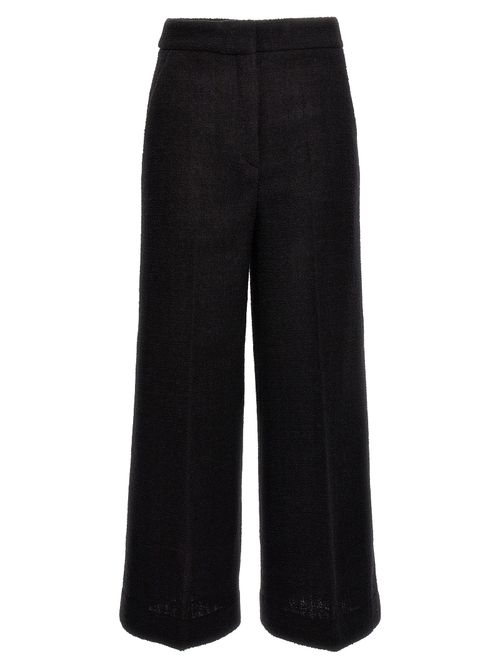 Cropped Bouclè Pants