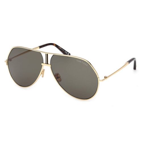 Rickie-02 Green Pilot Mens Sunglasses FT1281 30N 63