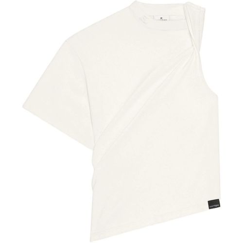 Courrèges Twist Asymmetrical T Shirt