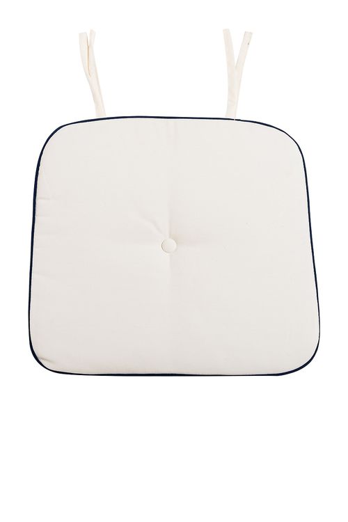 Business & pleasure co. Al Fresco Dining Chair Cushion in White