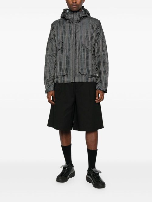 Wide-leg shorts - Black